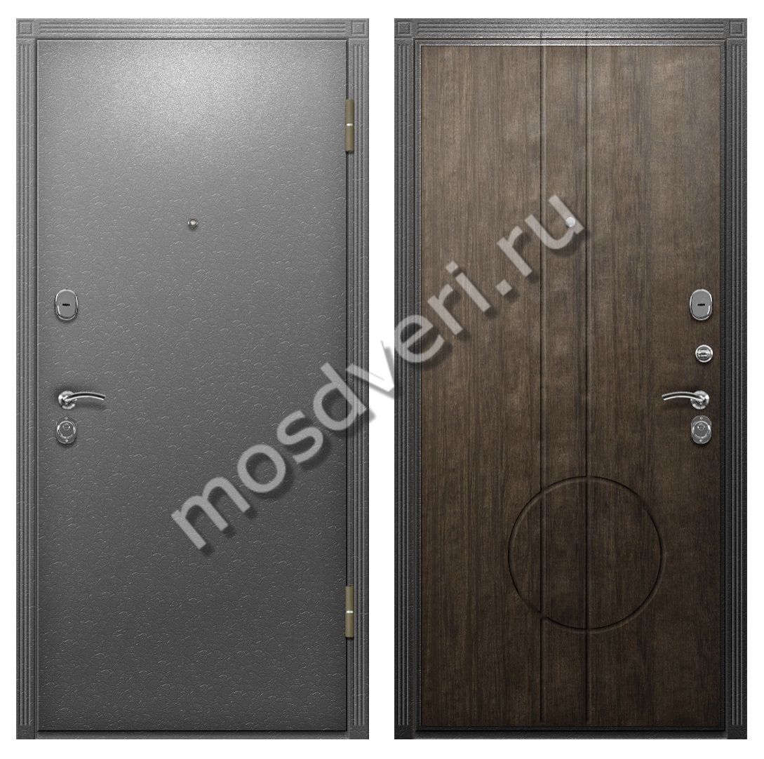 Одностворчатая входная дверь стальная с терморазрывом TD-76 - купить от производителя Мосдвери Одностворчатая входная дверь стальная с терморазрывом TD-76